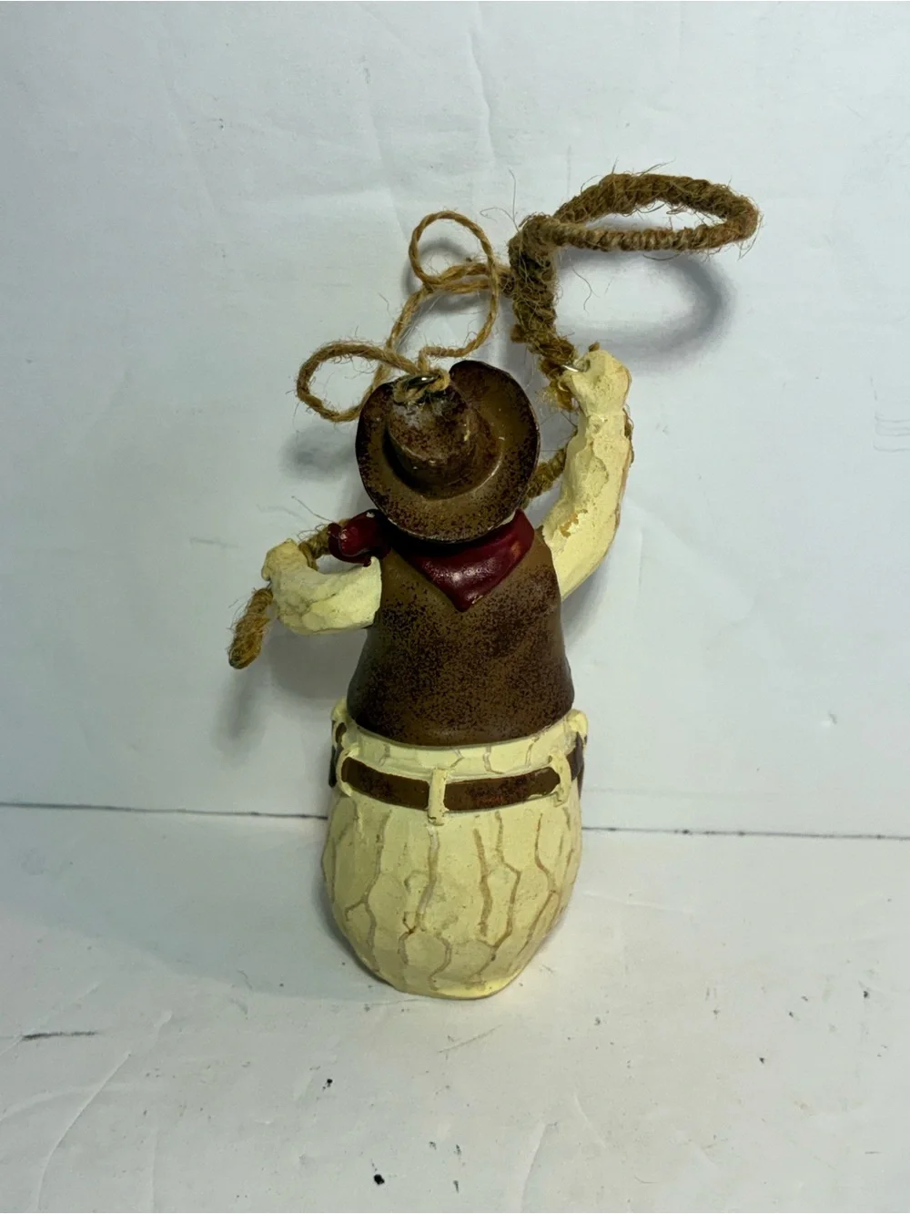 Flurryville Collection Wrangler Randy Snowman Ornament by LivingQuarters – NIB